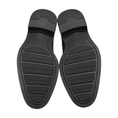 Black Lace-Up Dress Shoes