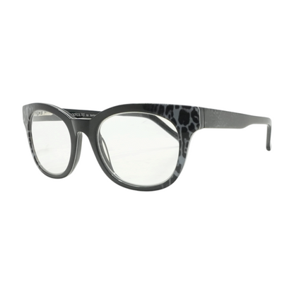 Black CX125 Round Prescription Eyewear