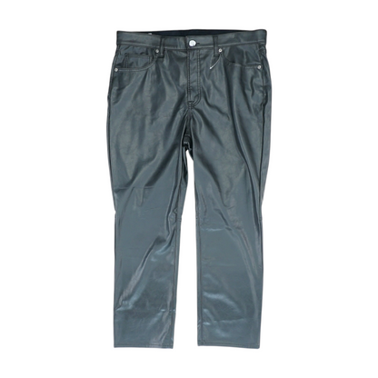 Black Short Slim Pants