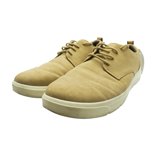 Tan Lace-Up Dress Shoes