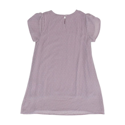 Mauve Solid Dress