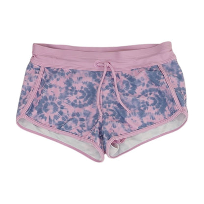 Blue Tie Dye Active Shorts