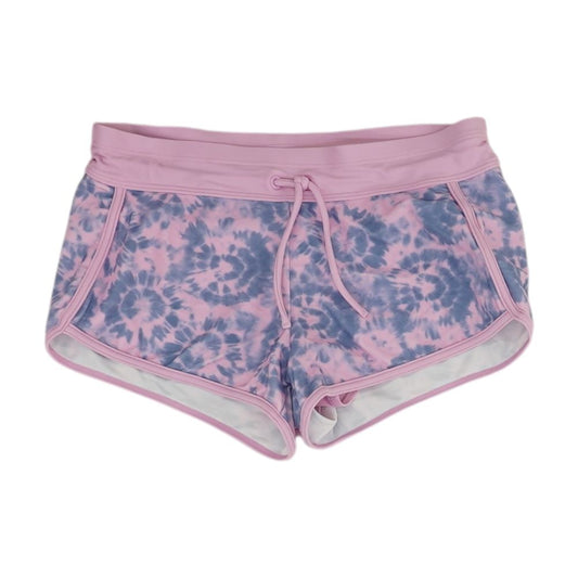 Blue Tie Dye Active Shorts