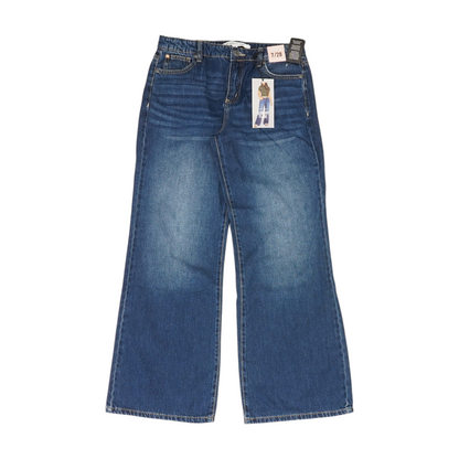 Blue Wide Leg Jeans