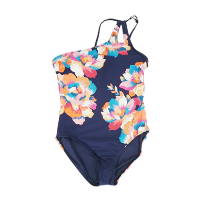 Navy Floral One-Piece