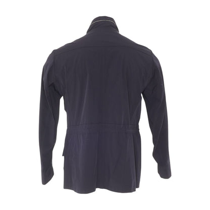 Navy Polyamide Rain Jacket