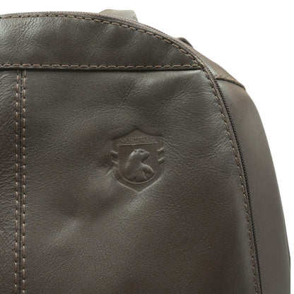 Brown Gramado Leather Backpack