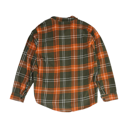 Multi Tall Plaid Flannel Button Down