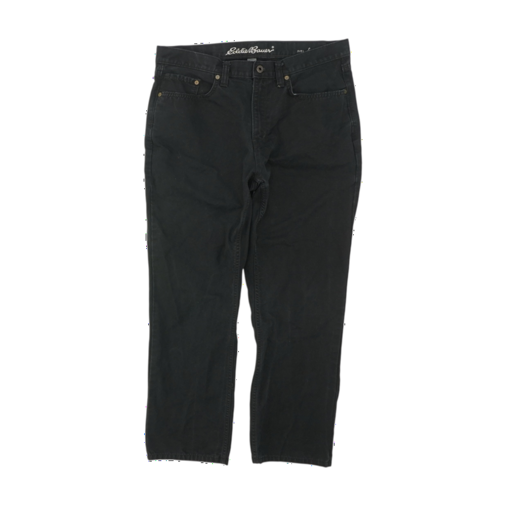 Black Straight Jeans