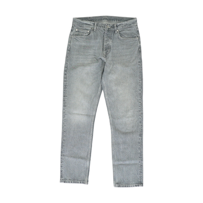 Gray Tapered Jeans