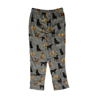 Gray Graphic Pajama Bottom