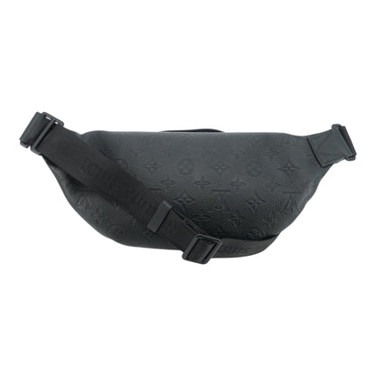 Black Rush Bumbag in Monogram Shadow Calfskin Leather
