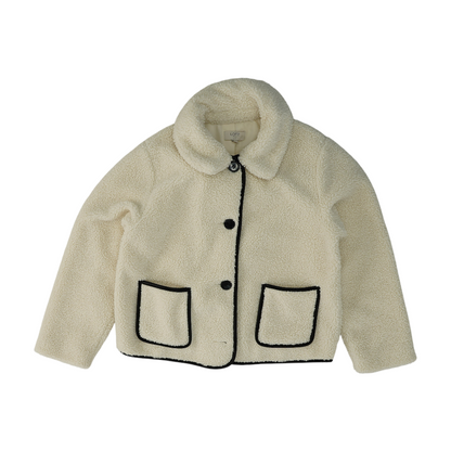 Ivory Petite Solid Jacket