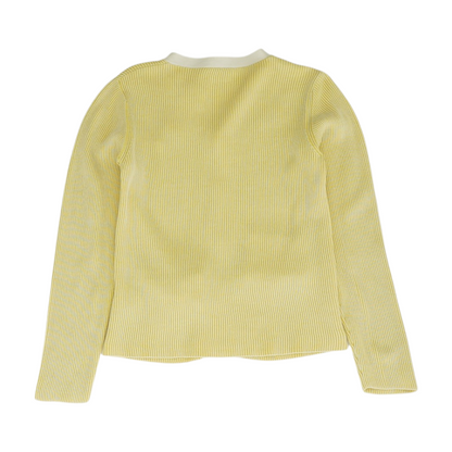 Yellow Cardigan Sweater