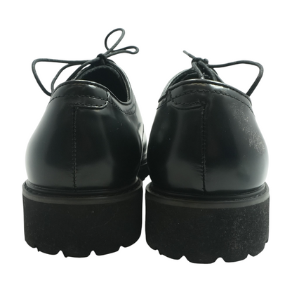 Black Lace-Up Dress Shoes
