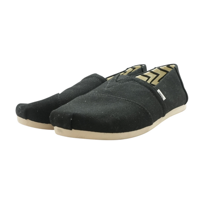 Black Slip-On Flats
