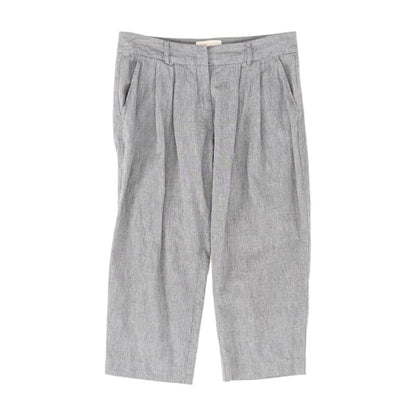Blue Solid Pants