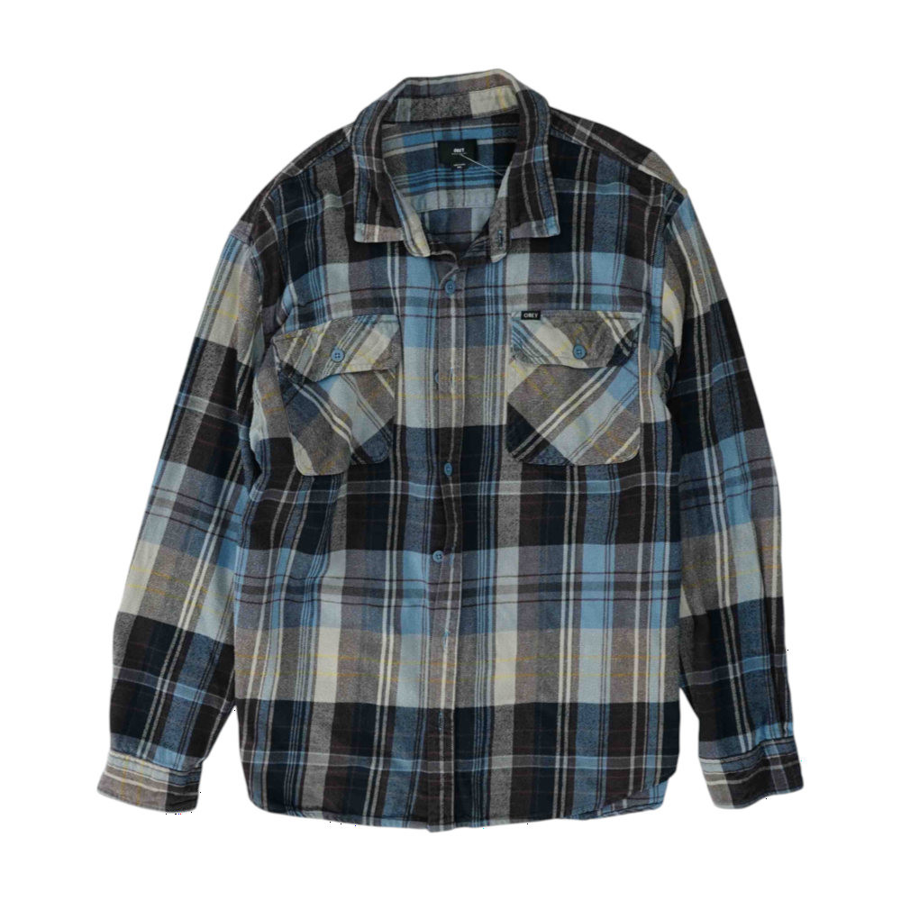 Multi Plaid Flannel Button Down