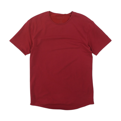 Red Solid Active T-Shirt