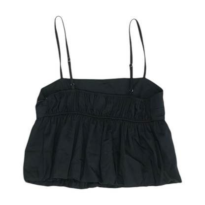 Black Cropped Blouse