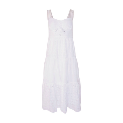 White Midi Dress