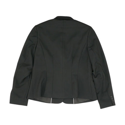 Black Solid Blazer