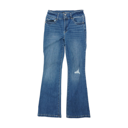 Blue Bootcut Jeans