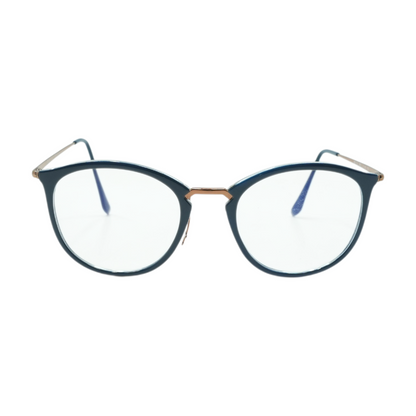 Blue RB 7140 Round Prescription Eyewear