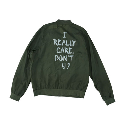 Green Bomber Jacket