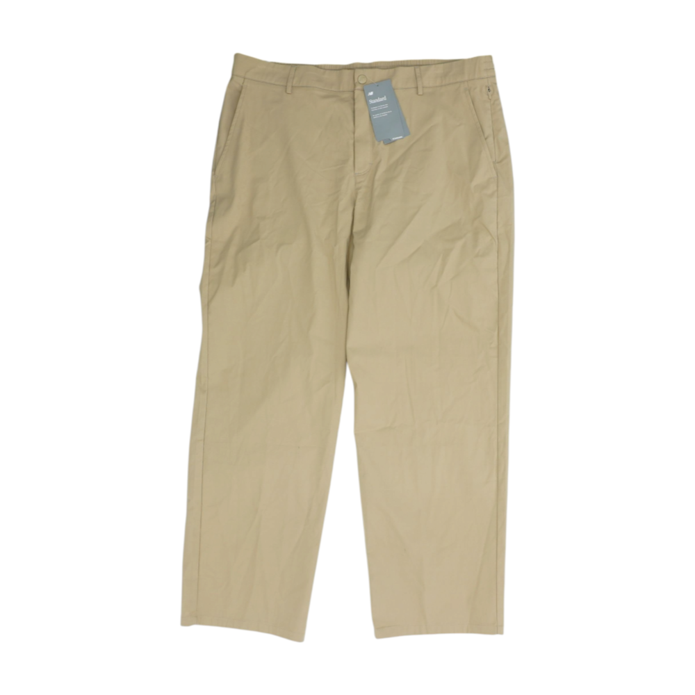 Khaki Straight Pants