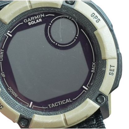 50mm Instinct 2X - Tactical Edition Coyote Tan Smartwatch Black Band M/L