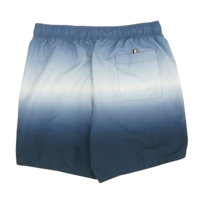 Blue Color Block Swim Bottom