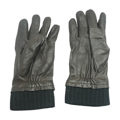 Brown Leather Gloves