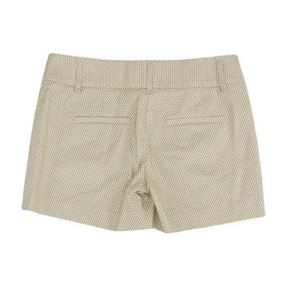 Beige Polka Dot Chino Shorts