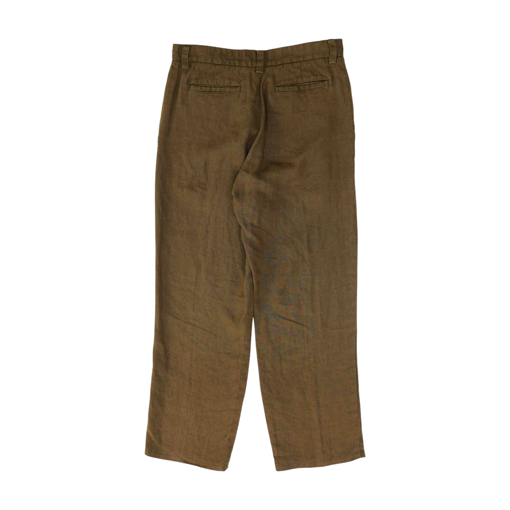 Brown Straight Pants