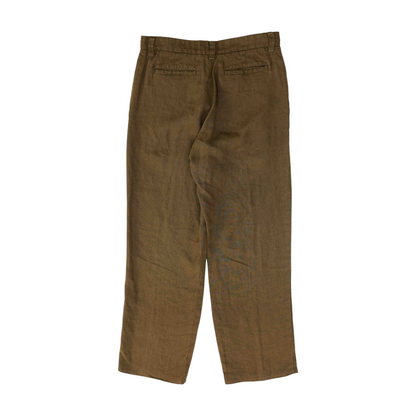 Brown Straight Pants