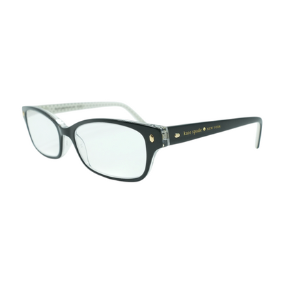 Black Lucyann Rectangle Prescription Eyewear