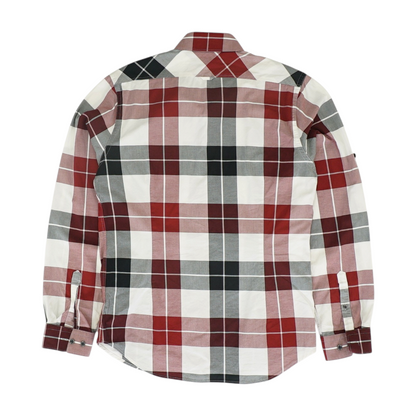 Multi Plaid Long Sleeve Button Down