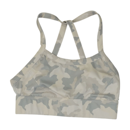 Gray Camo Sports Bra