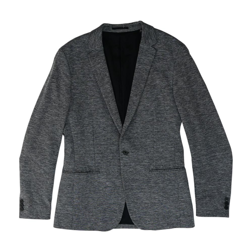 Gray Solid Sport Coat