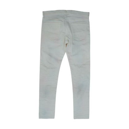 The Cast 2 Skittles Intentional Discoloration Ivory Jeans