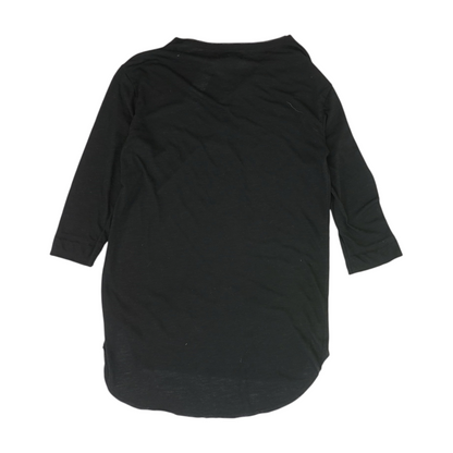 Black Solid T-Shirt