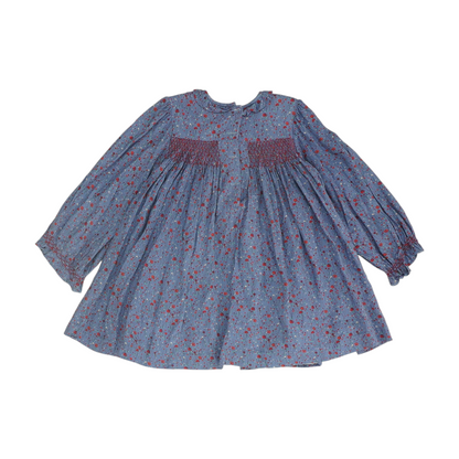 Blue Floral Dress