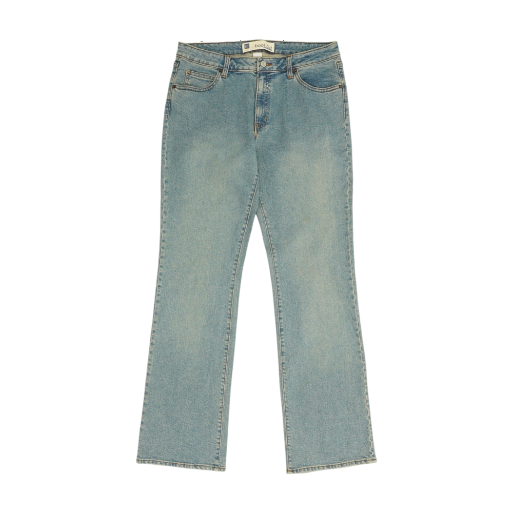 Blue Long Bootcut Jeans