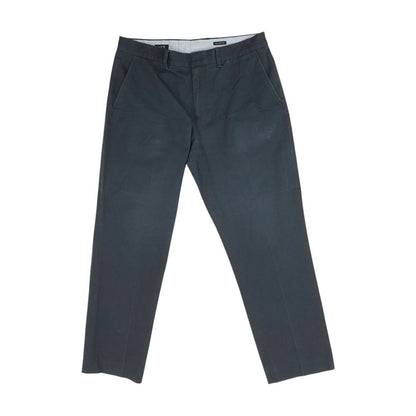 Navy Solid Chino Pants