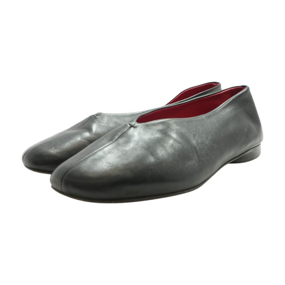 Black Leather Glove Flat