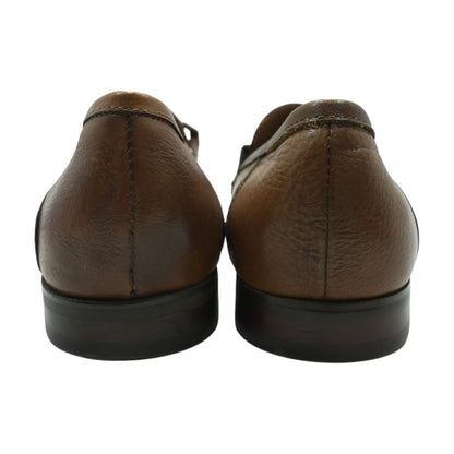 Brown Leather Loafer Dress Shoes