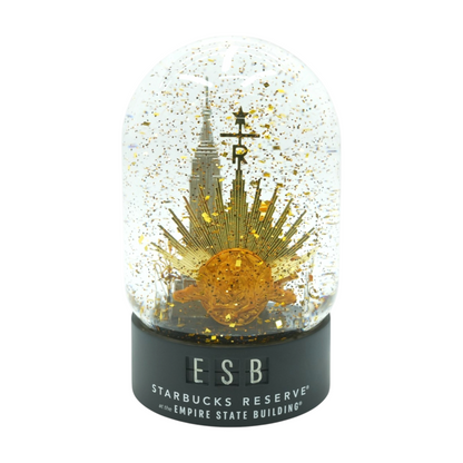 Starbucks Reserve NYC Empire State Building Snow Globe