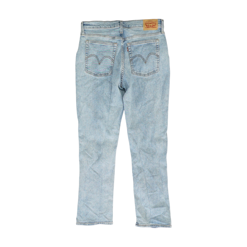 Blue Straight Jeans