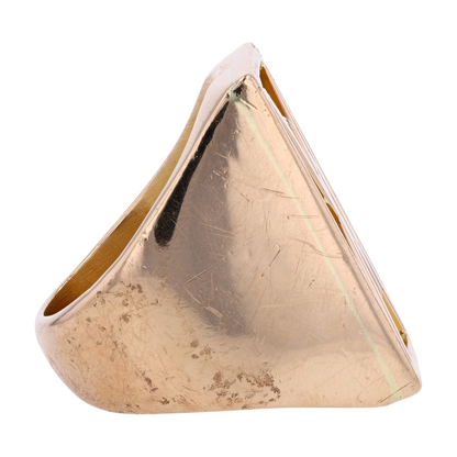 10K Yellow Gold Statement Ring